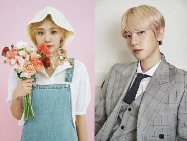 볼빨간사춘기와 엑소 백현이 역대급 콜라보를 예고했다. 5월 7일 신곡 '나비와 고양이'가 발매된다.(사진=쇼파르뮤직)