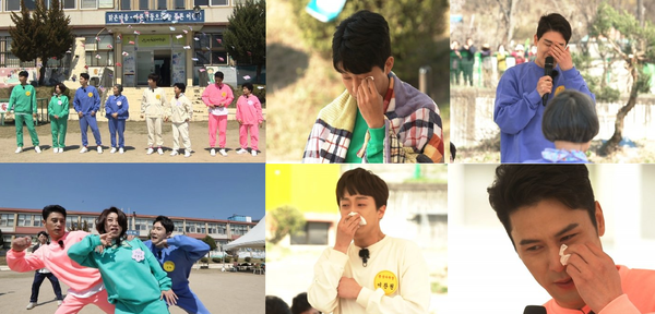 '뽕숭아학당'에서 임영웅, 영탁, 이찬원, 장민호와 그들의 엄마들의 흥넘치는 미니 운동회가 펼처진다.(사진=TV조선 '뽕숭아학당')