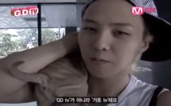 지드래곤이 반려견 방치 논란에 휩싸이며 네티즌들의 비판을 받고 있다.(사진=Mnet 빅뱅TV G.D TV 캡처)