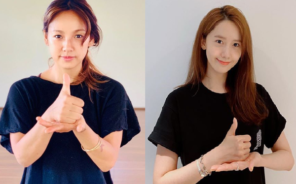 이효리와 윤아가 노래방 라이브 방송 논란에 대해 죄송하다며 사과했다.(사진=이효리 SNS, 윤아 SNS)