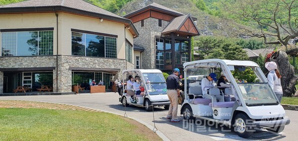 골프장에서 첫 코로나19 감염이 발생했다.(강수진 기자)