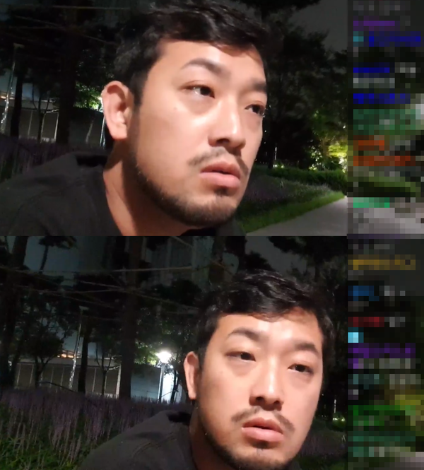 '침착맨' 이말년이 샌드박스에 대한 불만을 토로하며 저격했다.(사진=침착맨 트위치 방송 캡처)