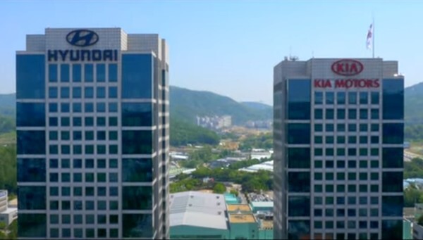 집중 호우로 발생한 이재민 돕기에 팔을 걷어부치고 나선 현대차그룹의 서울 양재동 본사 전경. /현대차그룹 홍보동영상 캡처