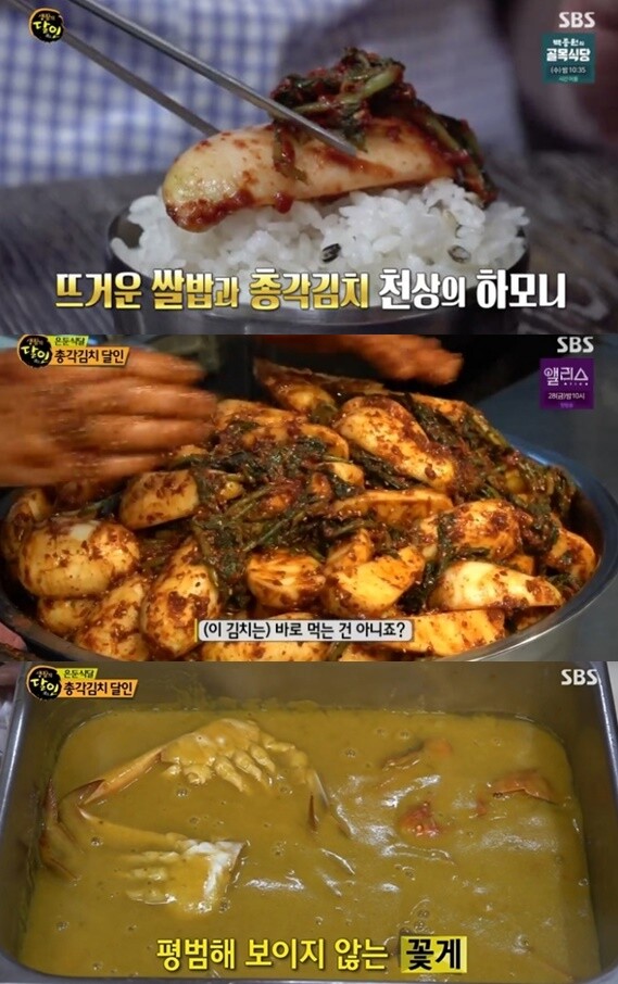 (사진=달인의 비법이 들어간 서울 총각김치/SBS '생활의 달인' 캡처)
