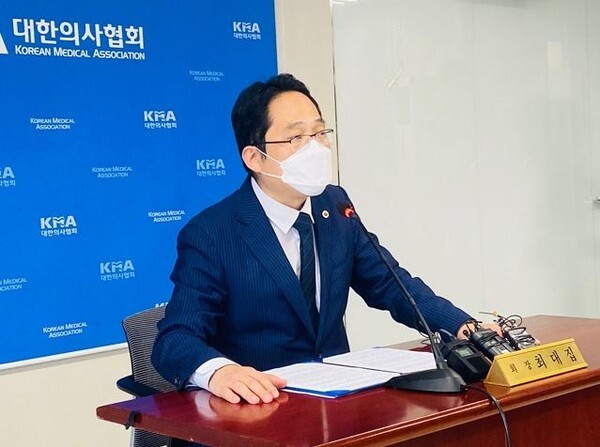 의료계 파업이 4일 종료된다. 사진은 대한의사협회 최대집 회장(대한의사협회 제공)