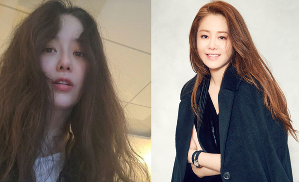 고현정 근황이 공개되면서 동안 미모가 화제를 모으고 있다. (사진은=왼) 근황사진, 피누스 제공, 오) 아이오케컴퍼니 홈페이지 캡처)