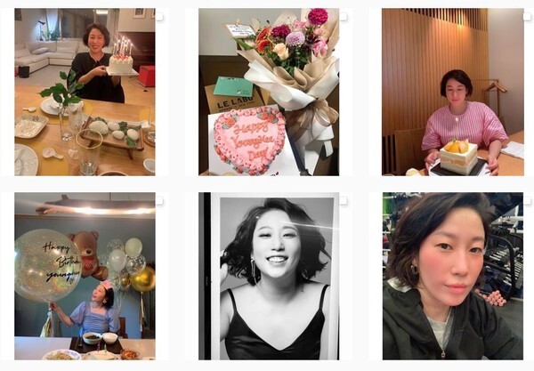 개그우먼 김영희가 결혼발표했다.(사진, 김영희 인스타그램)