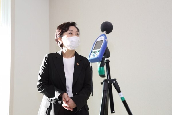 지난달 18일 경기도 고양시 공공임대주택을 방문한 김현미 장관. /국토교통부