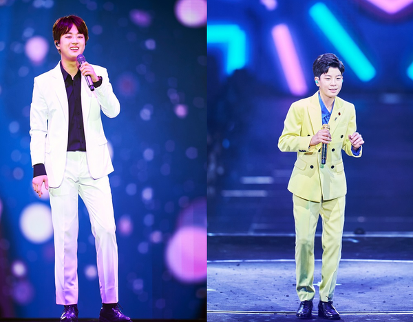 미스터트롯: 더 무비 임영웅, 영탁, 이찬원, 정동원, 장민호, 김희재 스틸 컷이 공개됐다.(사진=영화사 그램 제공)