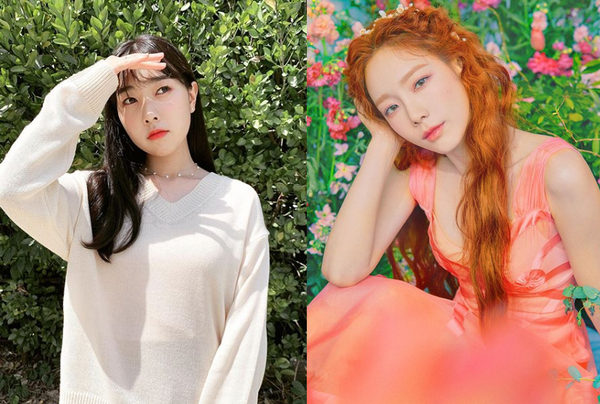 (왼) 하연 (오) 태연 (사진=하연, 태연 인스타 캡처)