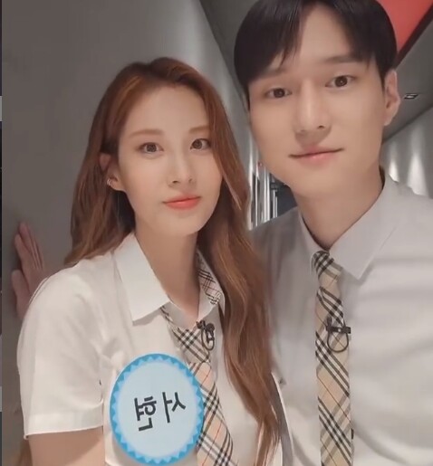 '사생활'에서 호흡을 맞추게 된 고경표와 서현 (사진, 서현 인스타그램 캡처)