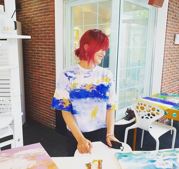 솔비의 소속사 대표가 기안84를 저격했다는 의혹 불거지고 있다 (사진, 솔비 인스타그램 캡처)