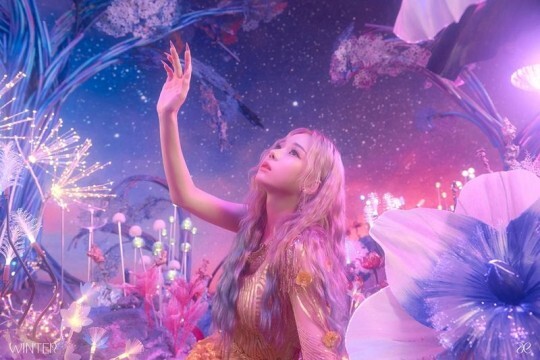  SM엔터테인먼트 신인 걸그룹 '에스파' 멤버 윈터 (사진,  SM엔터테인먼트 제공)