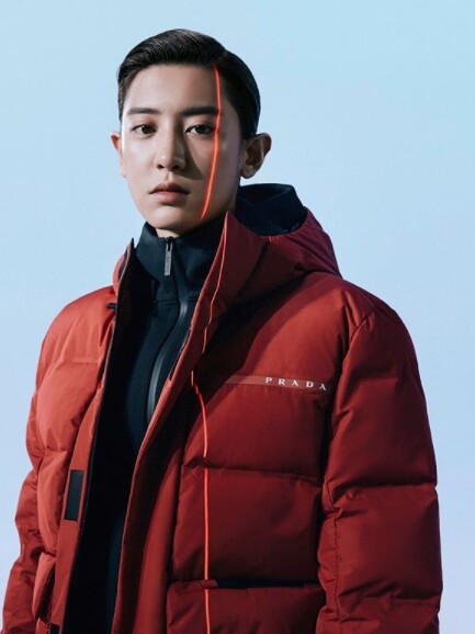 프라다 앰버서더로 활동 중인 엑소 찬열이 갑질 논란에 휩싸였다 (사진, 프라다 인스타그램 캡처)