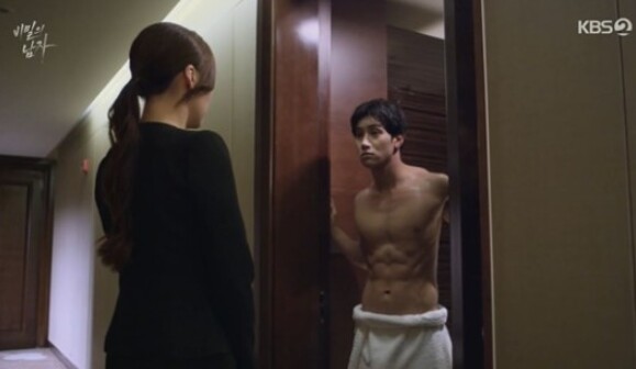 '비밀의 남자' 이시강이 화제다  (사진, KBS2TV '비밀의 남자' 캡처)