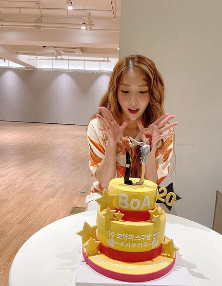 데뷔 20주년을 맞은 보아가 컴백한다 (사진, 보아 인스타그램 캡처)