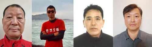 119의인상 수상자로 선정된 차길환(62. 왼쪽부터), 임주현(48), 강철우(57), 박경수(47)씨. /소방청 제공