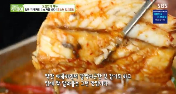 통갈치 요리와 치앙마이방콕음식, 황골엿이 화제다 (사진, SBS '생방송투데이' 캡처)
