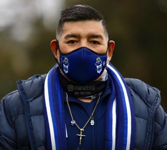 마라도나의 사망이 전세계 축구팬들에게 충격을 자아내고 있다 (사진, 마라도나 인스타그램 캡처)
