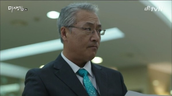 이경영과 임세미가 화제다 (사진, tvN '미생' 캡처)