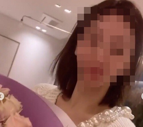 황하나가 인스타그램에 자해소동 사진을 올려 화제다 (사진, 황하나 인스타그램 캡처)