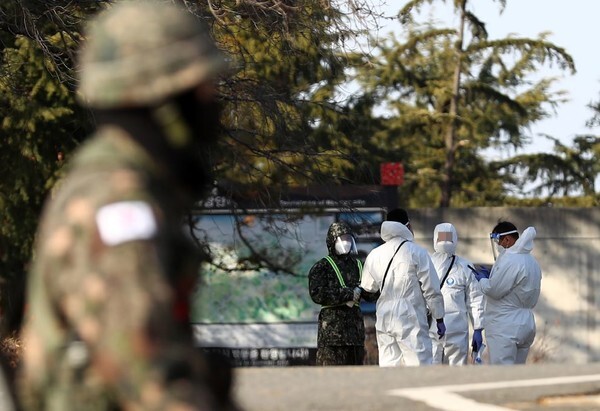 논산 훈련소에서 코로나19 집단감염이 발생했다.(사진=연합뉴스 제공)
