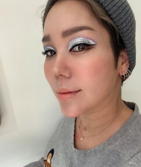 김송이 강원래와의 결혼 생활이 지옥같았다고 말해 화제다 (사진, 김송 인스타그램 캡처)