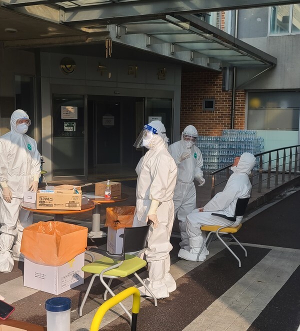 코로나19 방역에 노고가 많은 의료진(사진, 매일안전신문 DB)