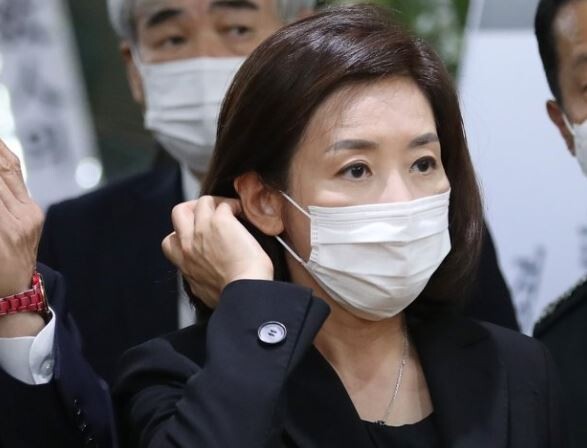 나경원 전 의원의 모습. (사진=연합뉴스 제공)