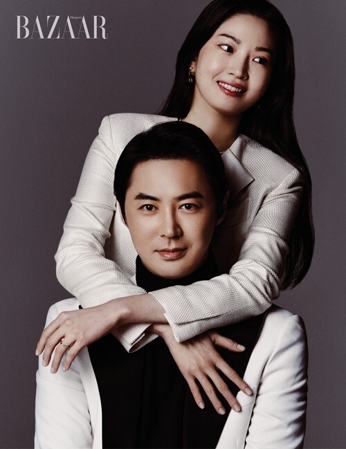 '라디오스타'에서 전진이 아내 류이서와 '펜트하우스'에 출연한다고 밝혔다 (사진, 패션 매거진 하퍼스 바자 제공) 