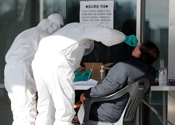 전북 코로나19 선별진료소 모습(사진=연합뉴스 제공)