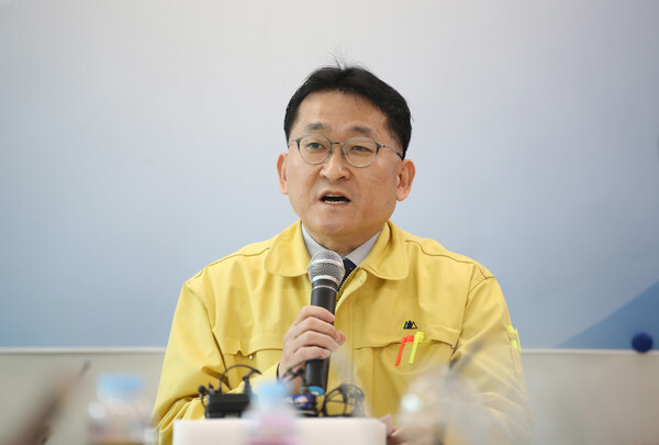 김학의 전 법무부 차관에 대한 불법 출국금지 의혹과 관련해 구속영장이 청구된 차규근 법무부 본부장. /연합뉴스