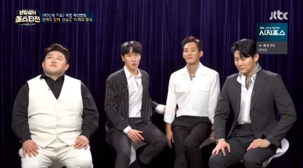 에델 라인클랑이 부른 신승훈 노래 (사진, '팬텀싱어 올스타전' 캡처)