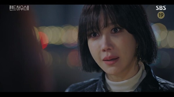 나애교가 로건리의 말을 듣지 않았다 (사진, SBS '펜트하우스2' 캡처)