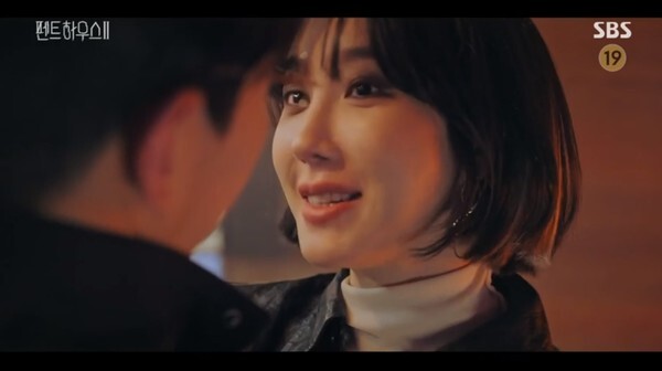 나애교와 주단태(사진, SBS '펜트하우스2' 캡처)