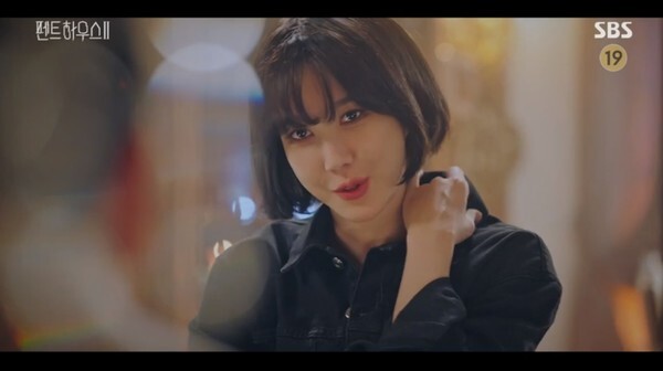 나애교를 의심하는 주단태(사진, SBS '펜트하우스2' 캡처)