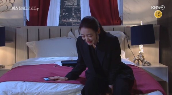 오열하는 이소연 (사진, KBS2TV '미스몬테크리스토' 캡처)