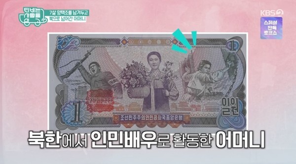 인민배우가 된 양택조 어머니 문정복 (사진, KBS2TV 'TV는 사랑을 싣고' 캡처)