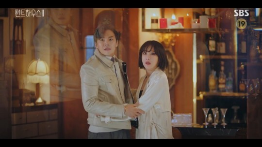 로건리와 나애교 (사진, SBS '펜트하우스 시즌2' 캡처)