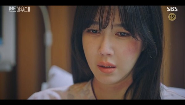 복수를 시작한 심수련 (사진, SBS '펜트하우스' 캡처)