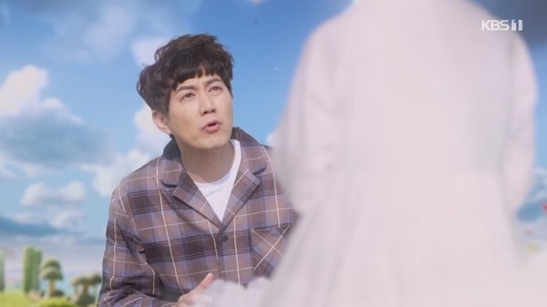 꿈에서 할머니를 본 금상백 (사진, KBS1TV '속아도 꿈결' 캡처)