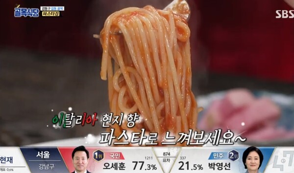 최종점검을 받게 된 파스타 사장님의 포모도로 (사진, SBS '백종원의 골목식당' 캡처)