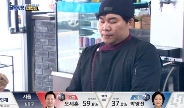 최종점검을 받게 된 파스타 사장님 (사진, SBS '백종원의 골목식당' 캡처)