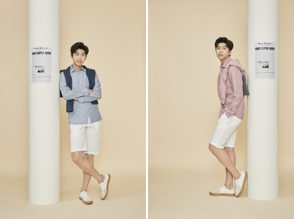 임영웅의 봄나들이 룩 화보가 공개됐다.(사진=웰메이드 제공)