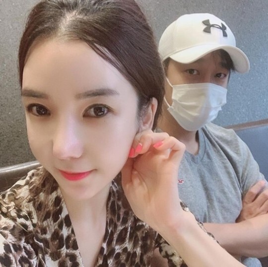 인민정과 김동성이 근황을 공개했다 (사진, 인민정 인스타그램 캡처)