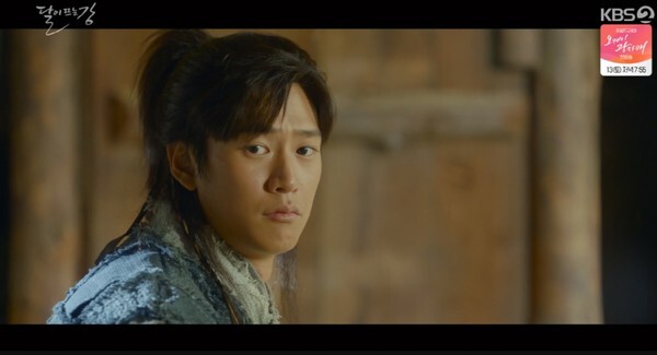 온달역을 완벽하게 소화한 나인우 (사진, KBS 2TV '달이 뜨는 강' 캡처)