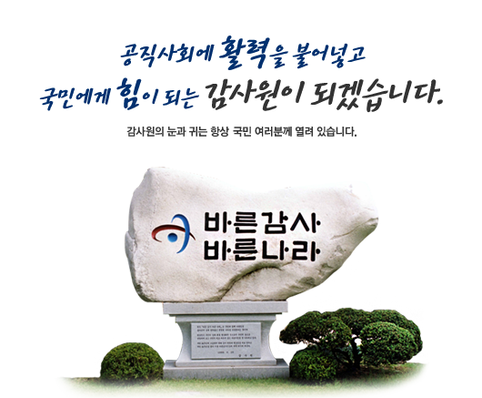 감사원/홈페이지