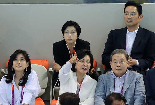 고(故) 이건희 회장 가족/연합뉴스