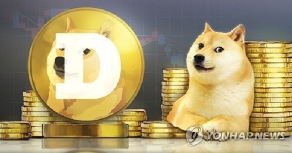 올 들어 8,300% 폭등한 도지코인이 오늘도 시세 분출을 기록하고 있어...(사진=도지코인 이미지)