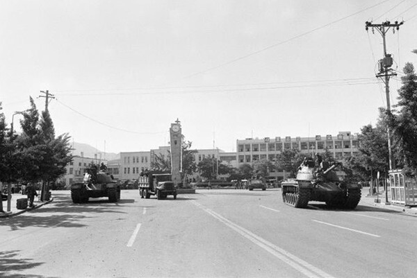 1980년 5월 27일 전남도청 앞 광장 / 문화체육관광부 제공
